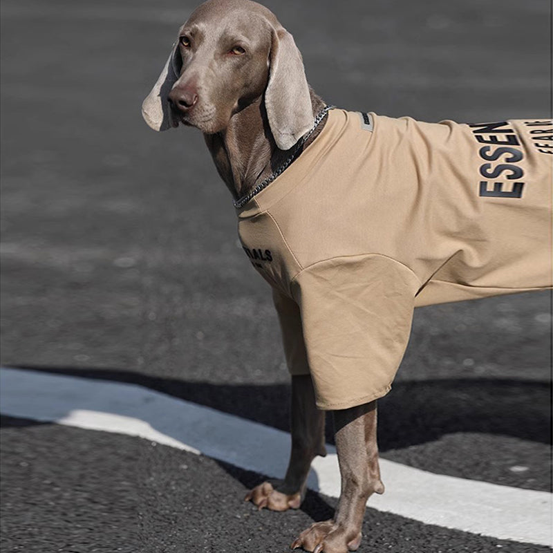 Soft Cotton Breathable T-Shirt Big Dog Clothes - PIKAPIKA