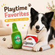 Doggy Cigs™ Hide-and-Seek Squeaky Dog Toy