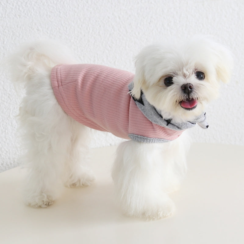 Cotton Star Scarf Two-Piece Outfit for Small Medium Dogs Pet Clothing