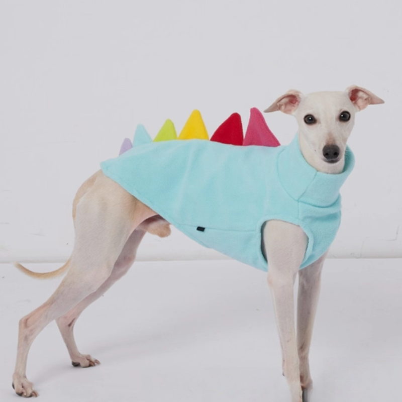 Thermal Dinosaur Vest Italian Greyhound Whippet Dog Jacket