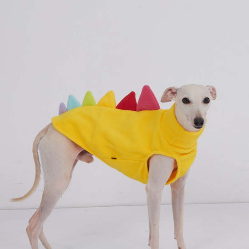 Thermal Dinosaur Vest Italian Greyhound Whippet Dog Jacket