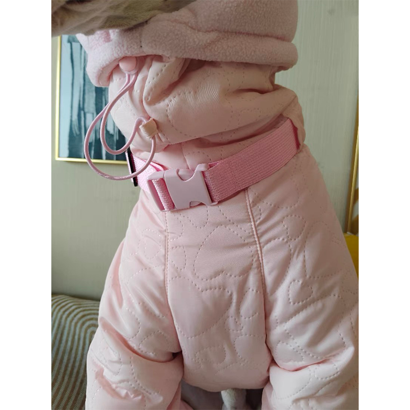 Cotton Padded Coat 4 Legs for Italian greyhound Whippet - PIKAPIKA