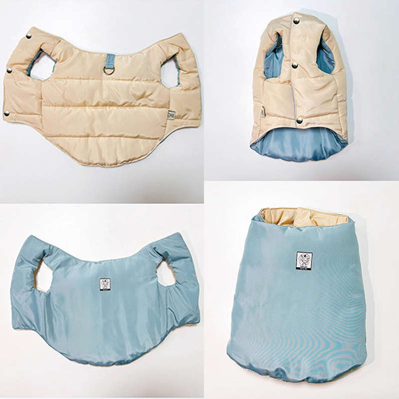 Double side Padded Jacket Vest for Italian greyhound Whippet Dog Clothes - PIKAPIKA