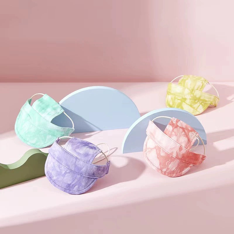 Tie Dye Breathable Cotton Outdoor Sunscreen Bucket Hat - PIKAPIKA