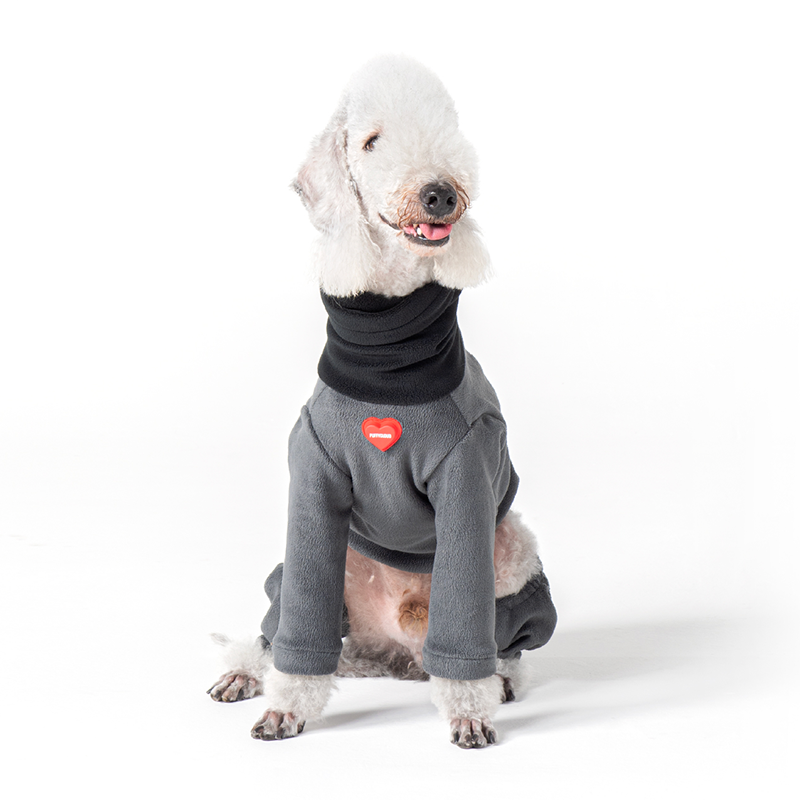 Dog Clothes Fleece Onesie Italian Greyhound Whippet - PIKAPIKA