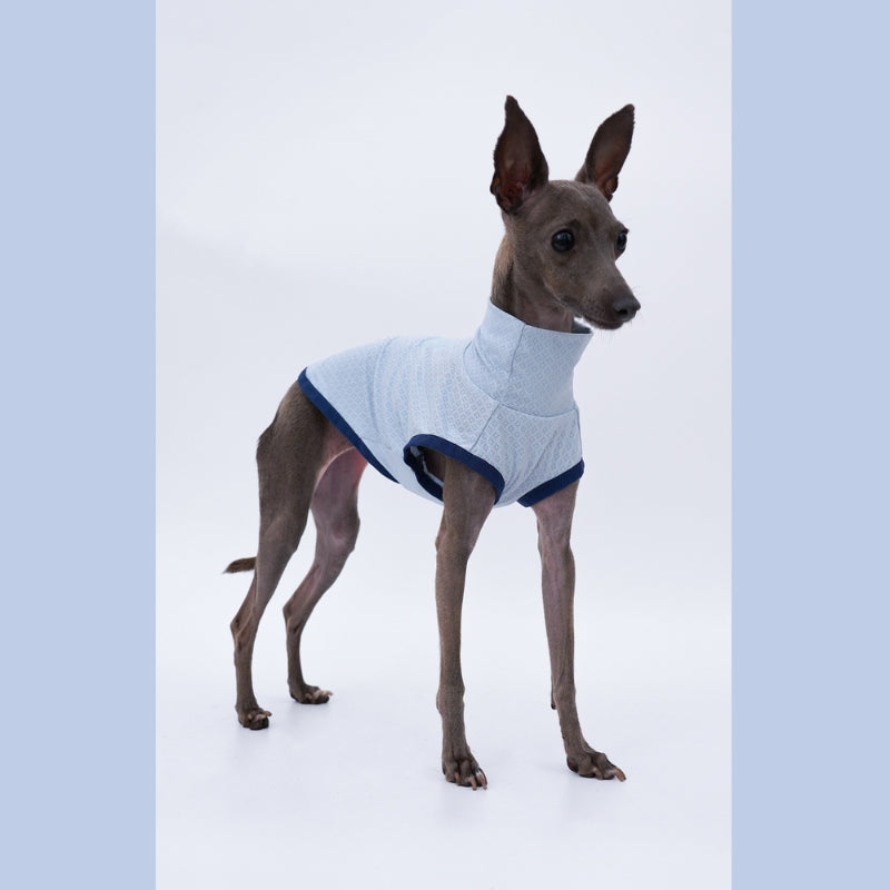 Turtleneck Sleeveless Tank Top for Italian greyhound whippet - PIKAPIKA