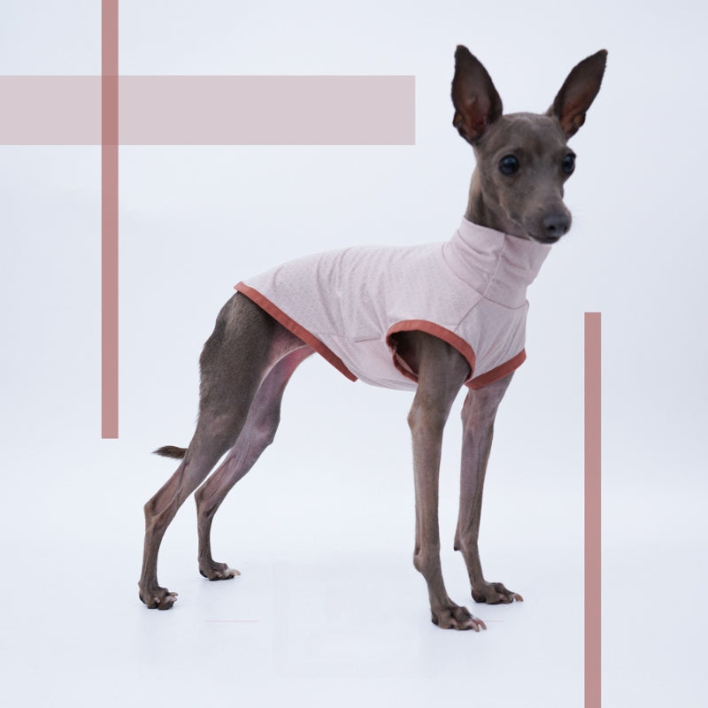 Turtleneck Sleeveless Tank Top for Italian greyhound whippet - PIKAPIKA