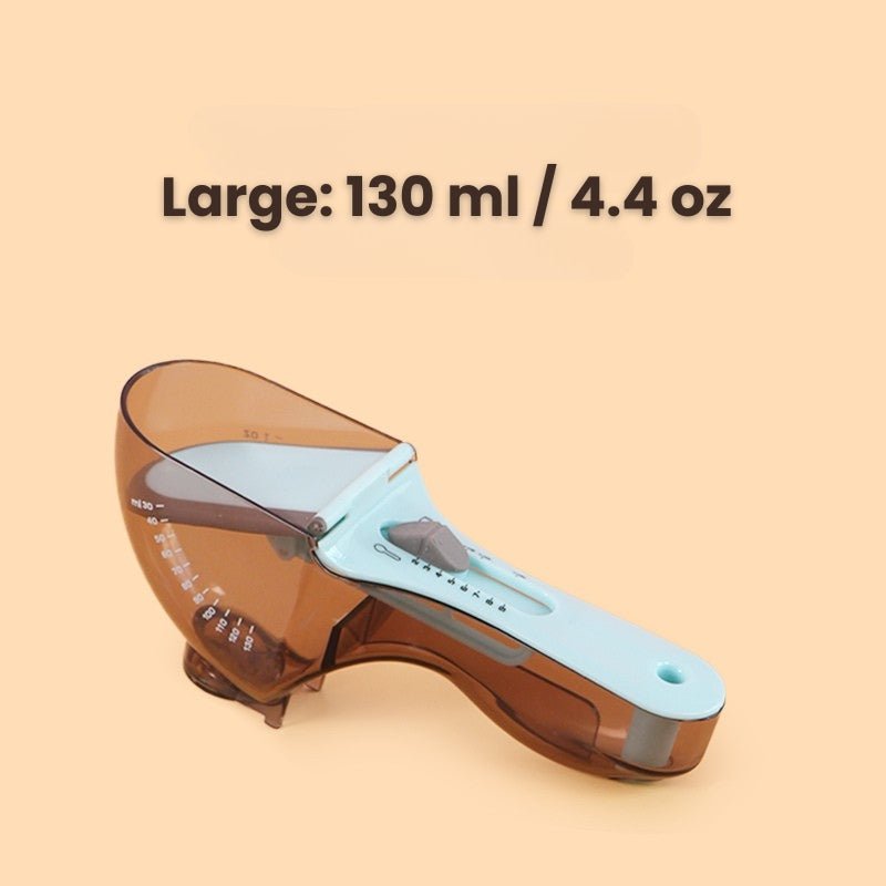 Adjustable Pet Food Scoop Scale With Measuring Lines - PIKAPIKA