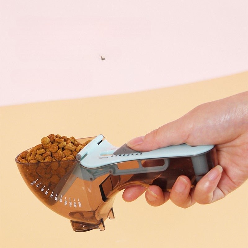 Adjustable Pet Food Scoop Scale With Measuring Lines - PIKAPIKA