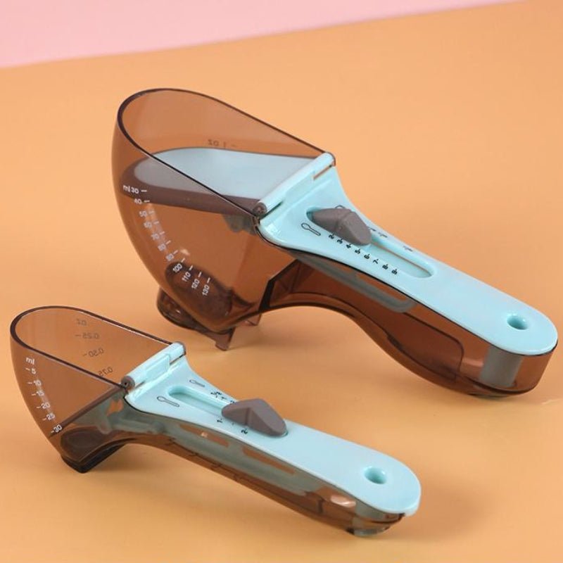 Adjustable Pet Food Scoop Scale With Measuring Lines - PIKAPIKA