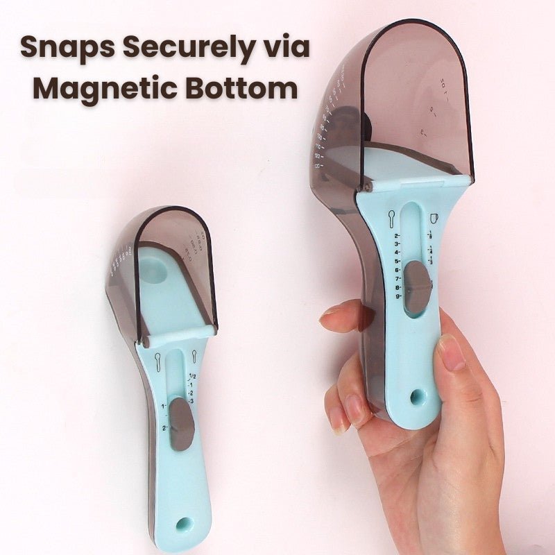 Adjustable Pet Food Scoop Scale With Measuring Lines - PIKAPIKA