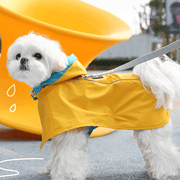 All - Season Reflective Waterproof Hooded Jacket Small Medium Dogs - PIKAPIKA