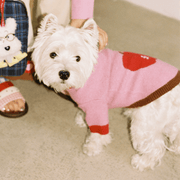 Apple Pattern Dog Knitted Sweater Pullover Cute Jumper - PIKAPIKA