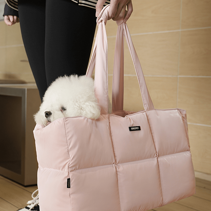 Autumn Winter Portable Carrier Large Capacity Pet Travel Tote - PIKAPIKA