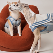 Navy Sailor Dog Vest – Breathable Striped Cat & Dog Tank