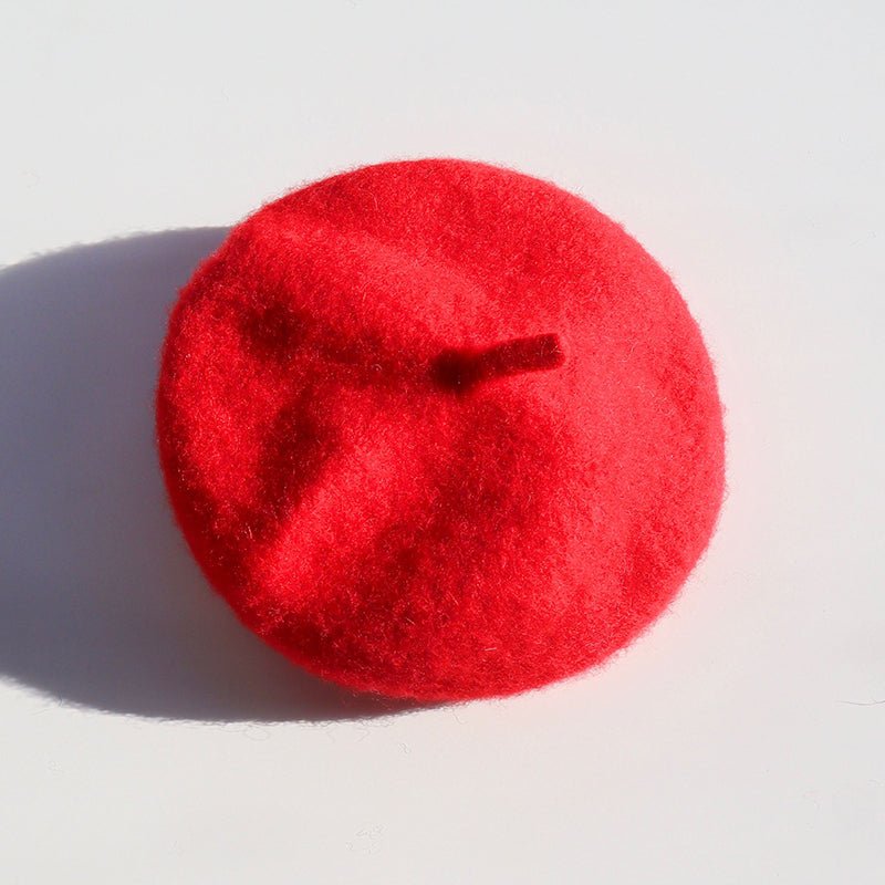 Beret Woolen Dog Cat Hat - PIKAPIKA