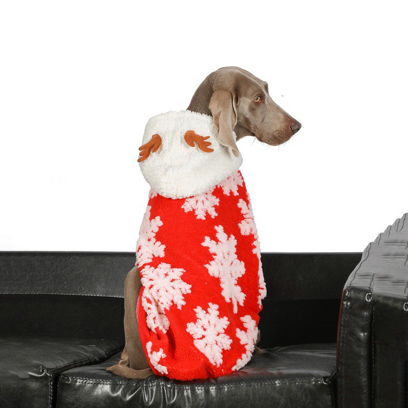 Big Dog Clothing Christmas Fleece Hoodie - PIKAPIKA