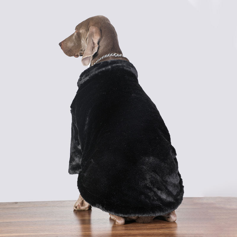Big Dog Clothing Faux Fur Coat - PIKAPIKA
