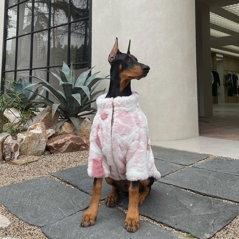 Big Dog Clothing Faux Fur Zip Coat - PIKAPIKA