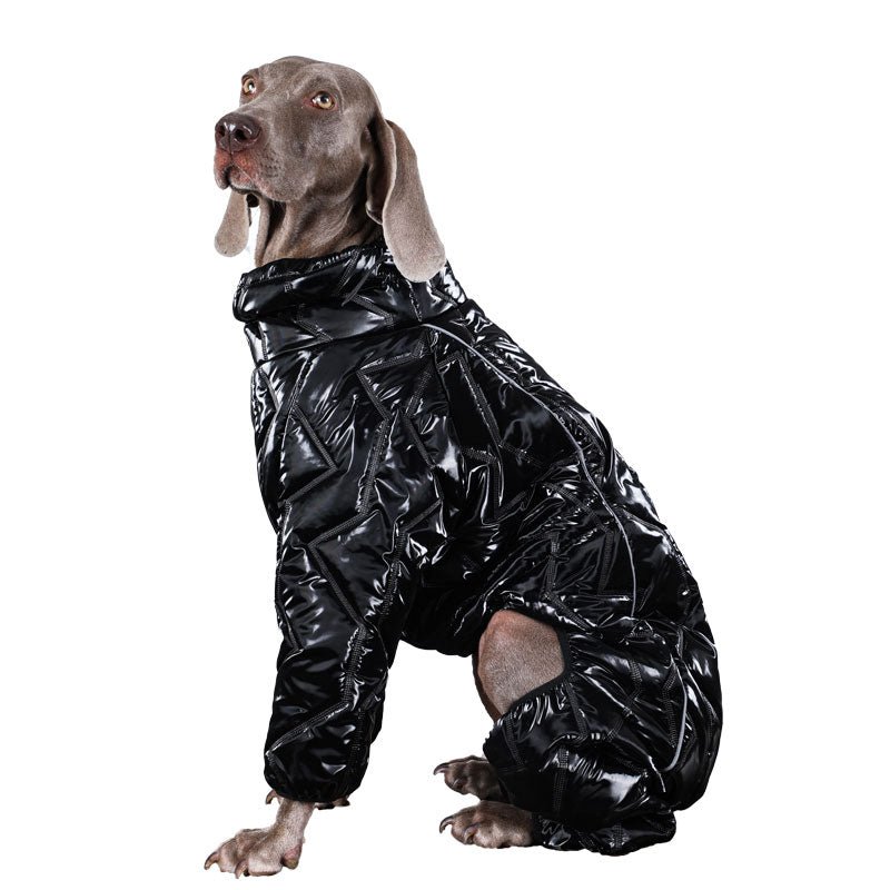 Big Dog Clothing Padded Jacket Reflective Snowsuit Coat - PIKAPIKA