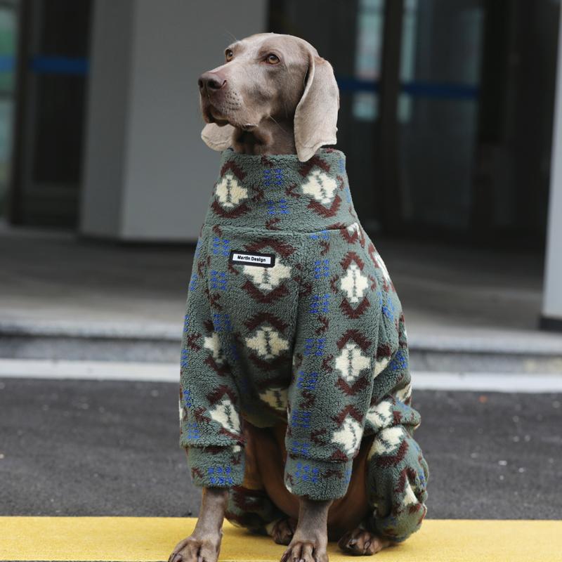 Big Dog Sweatshirts Large Size Clothes Fleece Hoodie Pullover - PIKAPIKA