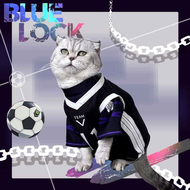 BLUE LOCK Nagi Seishiro Pet T-Shirt Cat Cosplay Clothe - PIKAPIKA