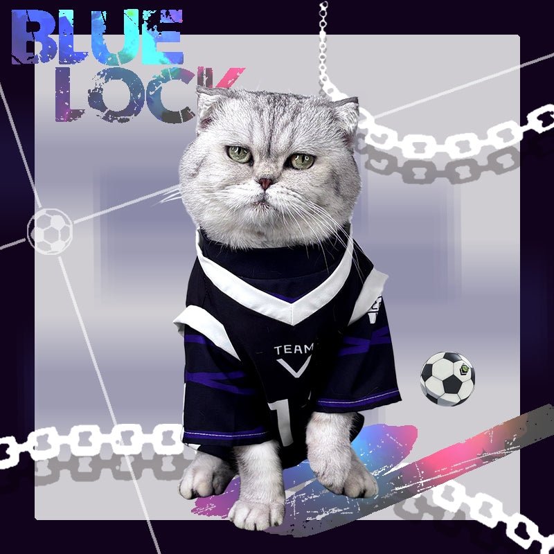 BLUE LOCK Nagi Seishiro Pet T-Shirt Cat Cosplay Clothe - PIKAPIKA