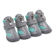 Breathable Dog Shoes Boots Anti - slip Reflective Outdoor Gear For Small Dog - PIKAPIKA