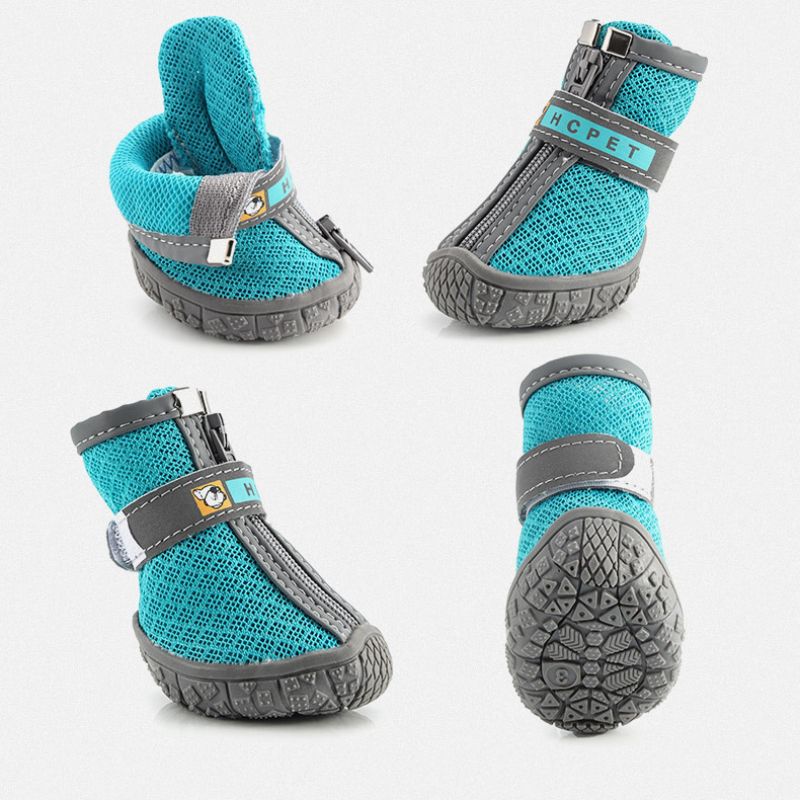 Breathable Dog Shoes Boots Mesh Outdoor Gear - PIKAPIKA