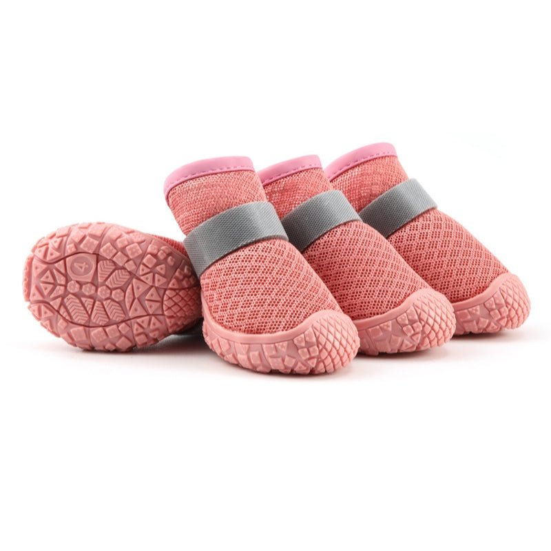 Breathable Dog Shoes Boots Mesh Outdoor Gear For Small Medium Dog - PIKAPIKA