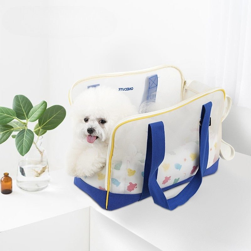 Breathable Pet Carrier Outing Mesh Portable Bag - PIKAPIKA