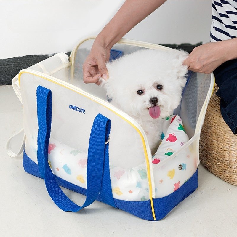 Breathable Pet Carrier Outing Mesh Portable Bag - PIKAPIKA
