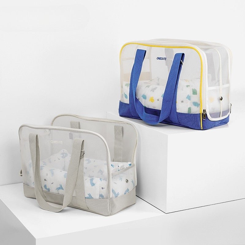Breathable Pet Carrier Outing Mesh Portable Cat Bag - PIKAPIKA