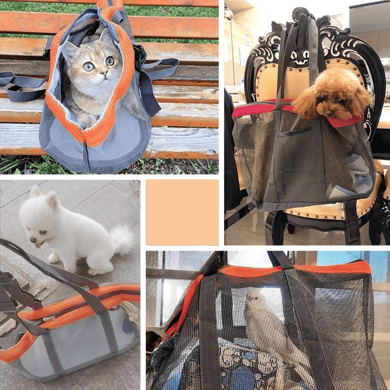 Breathable Summer Travel Bag Large Capacity Portable Pet Shoulder Tote - PIKAPIKA