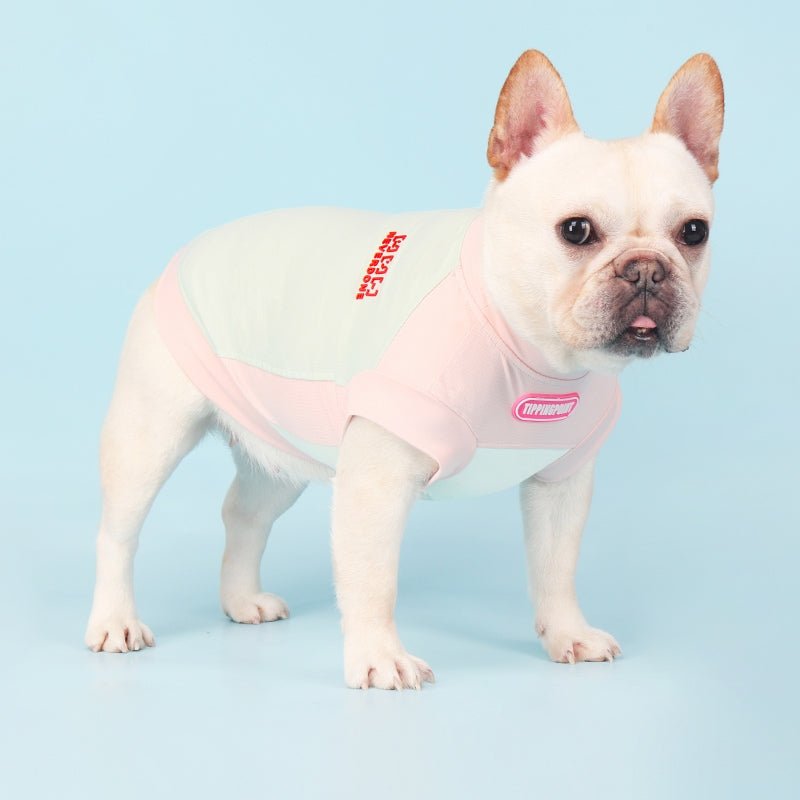 Breathable Thin Vest Shirts Dog Insect Shield Clothes Bulldog - PIKAPIKA