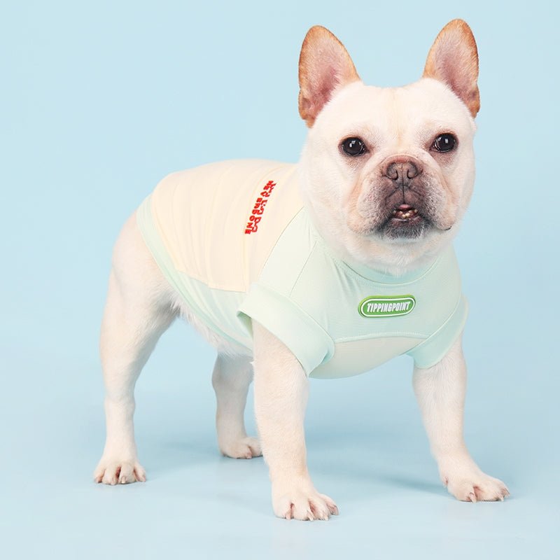 Breathable Thin Vest Shirts Dog Insect Shield Clothes Bulldog - PIKAPIKA