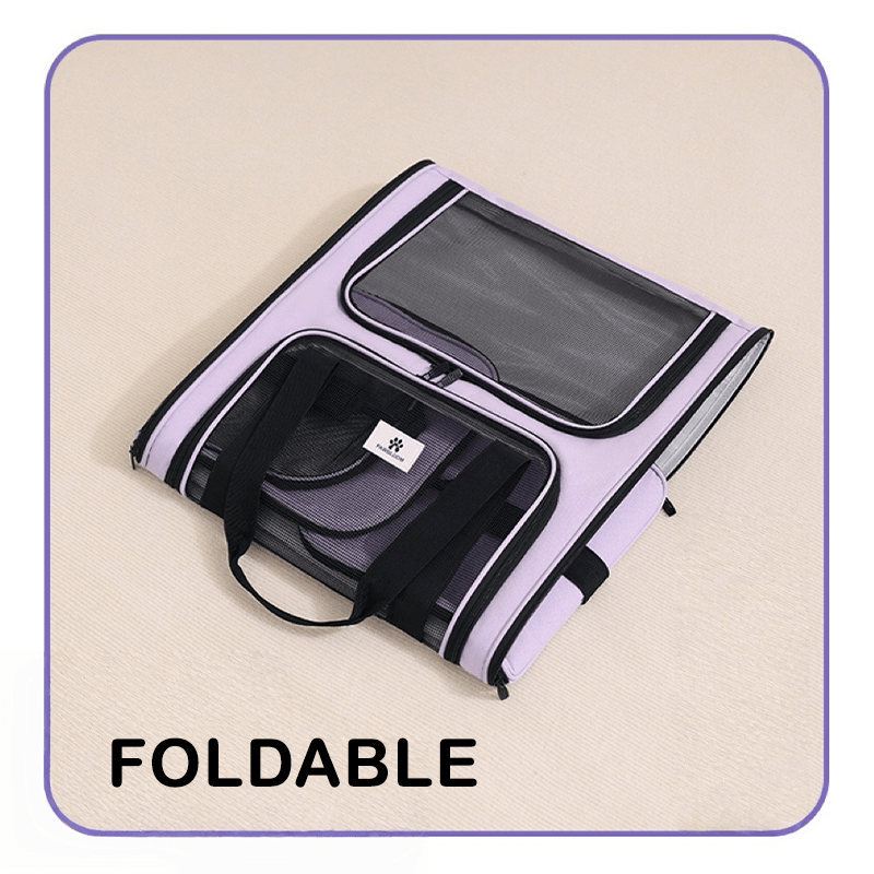 Breathable Travel Bag Large Portable Pet Carrier Backpack - PIKAPIKA