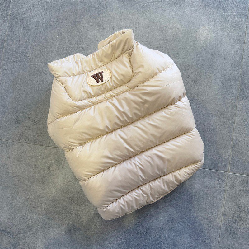 Bulldog Dog Clothes Winter Padded Jacket Pug Coat - PIKAPIKA