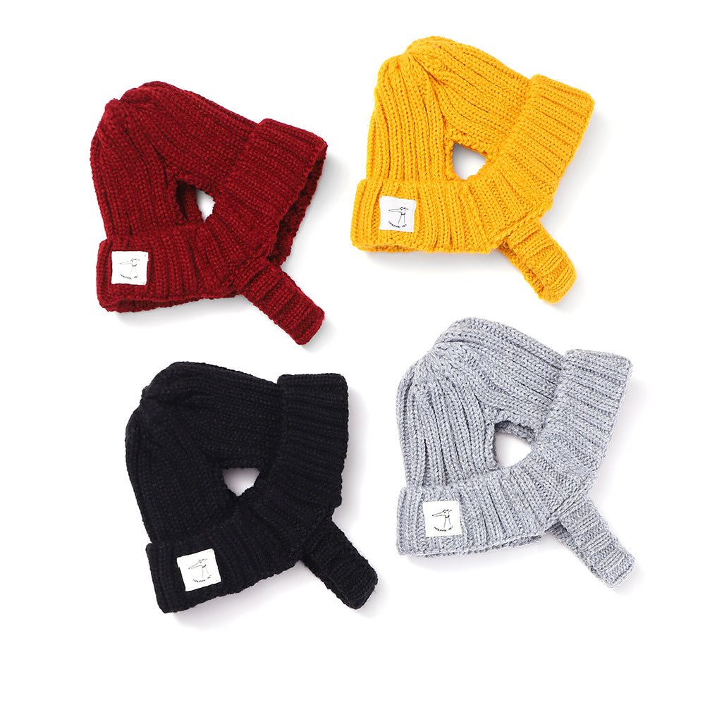 Cable Knitted Dog & Cat Hat Ear - PIKAPIKA
