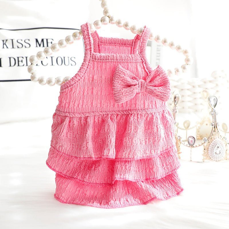 Candy Layered Skirt Sleeveless Tank Dress Cat Clothes - PIKAPIKA