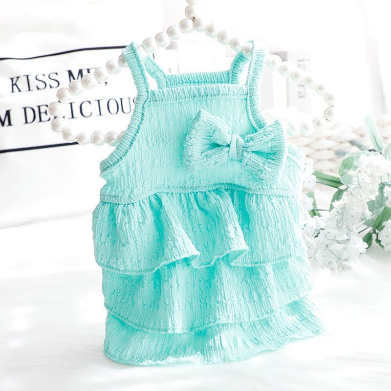 Candy Layered Skirt Sleeveless Tank Dress Cat Clothes - PIKAPIKA