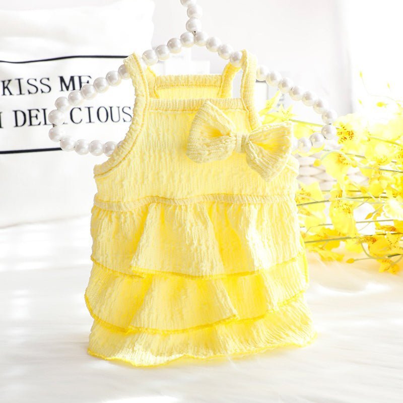 Candy Layered Skirt Sleeveless Tank Dress Cat Clothes - PIKAPIKA