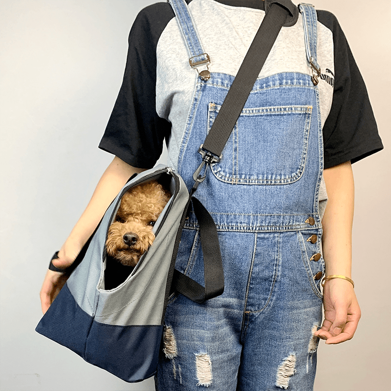 Cat Dog Portable Carrier Bag – Travel Shoulder Tote - PIKAPIKA