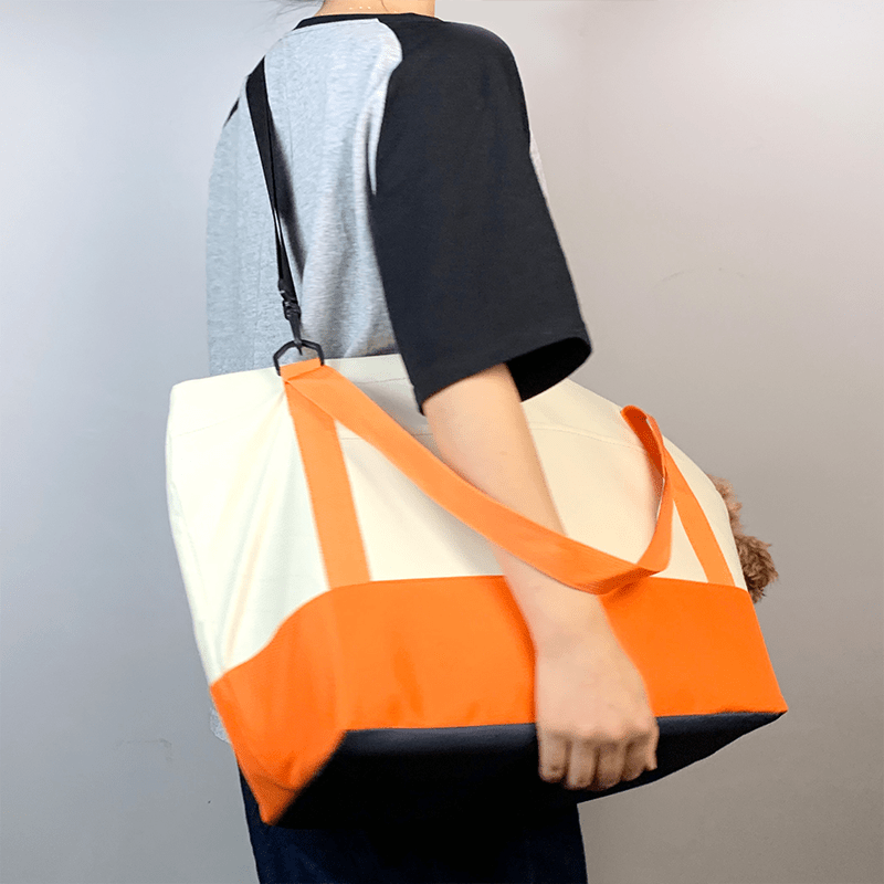 Cat Dog Portable Carrier Bag – Travel Shoulder Tote - PIKAPIKA