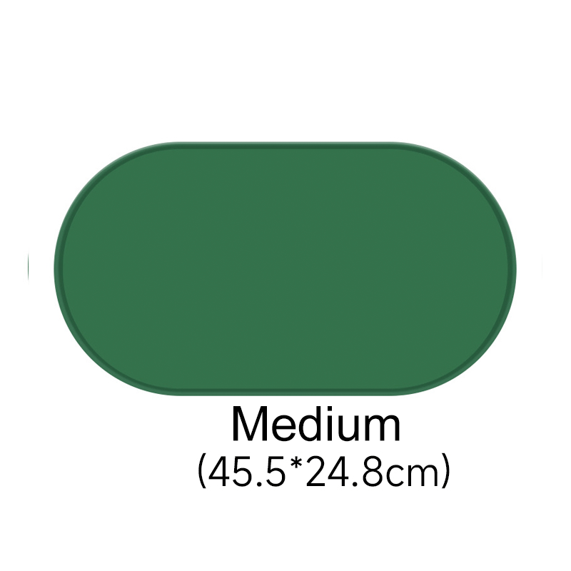 Cat Food Bowls Stainless Steel Silicone Pet Placemat - PIKAPIKA