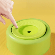 Cat Water Fountain Floating No - Spill Dog Stainless Steel Bowl Set - PIKAPIKA