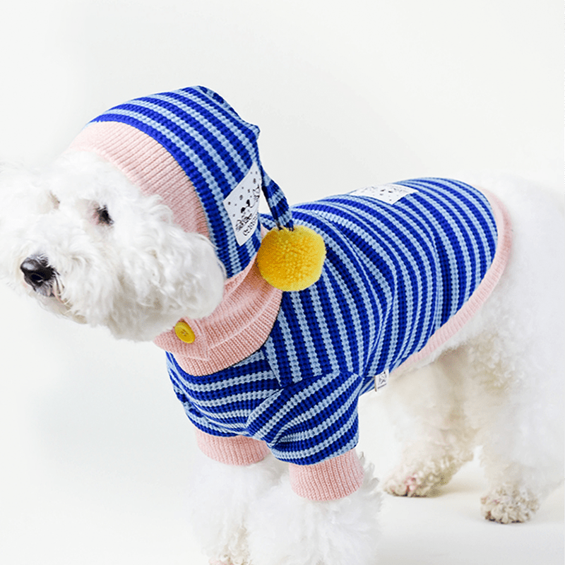 Christmas Costume Dog Sweater with Hat Bom - PIKAPIKA