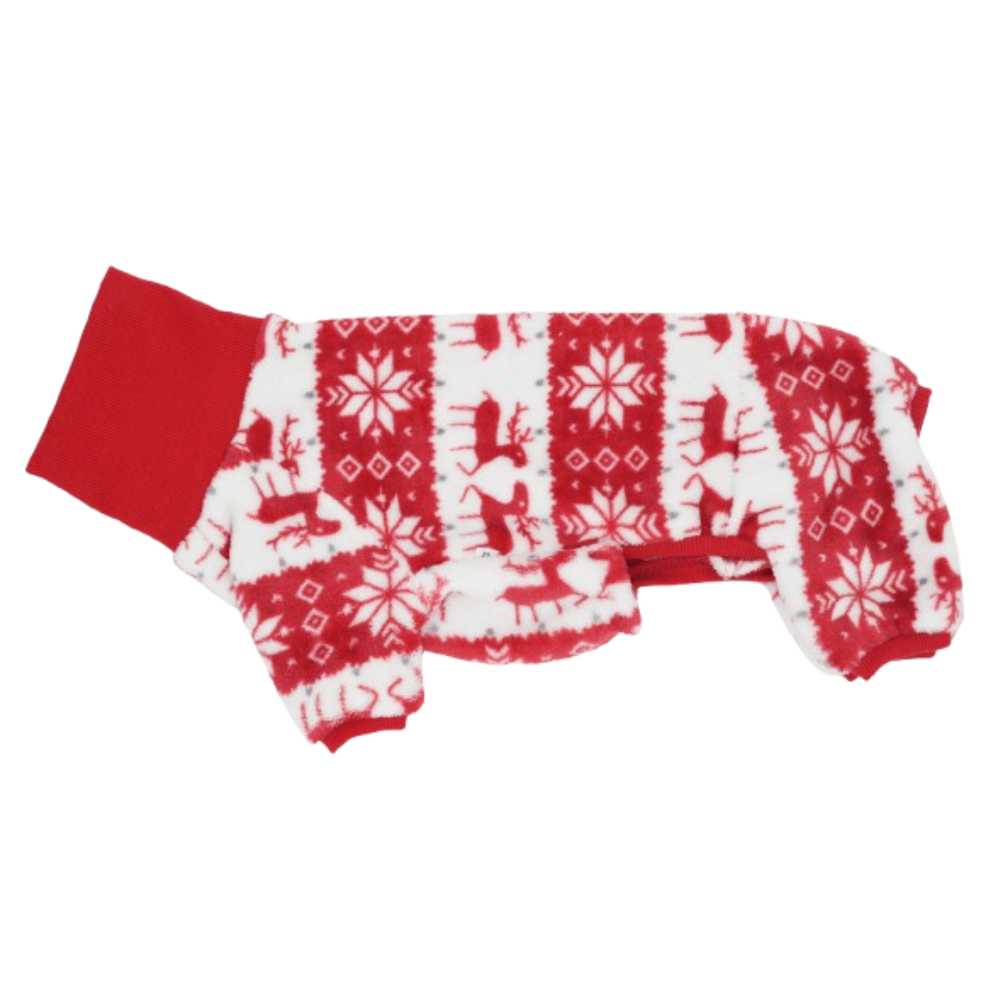 Christmas Dog Onesies Cotton Fleece Dachshund Clothes Costume - PIKAPIKA