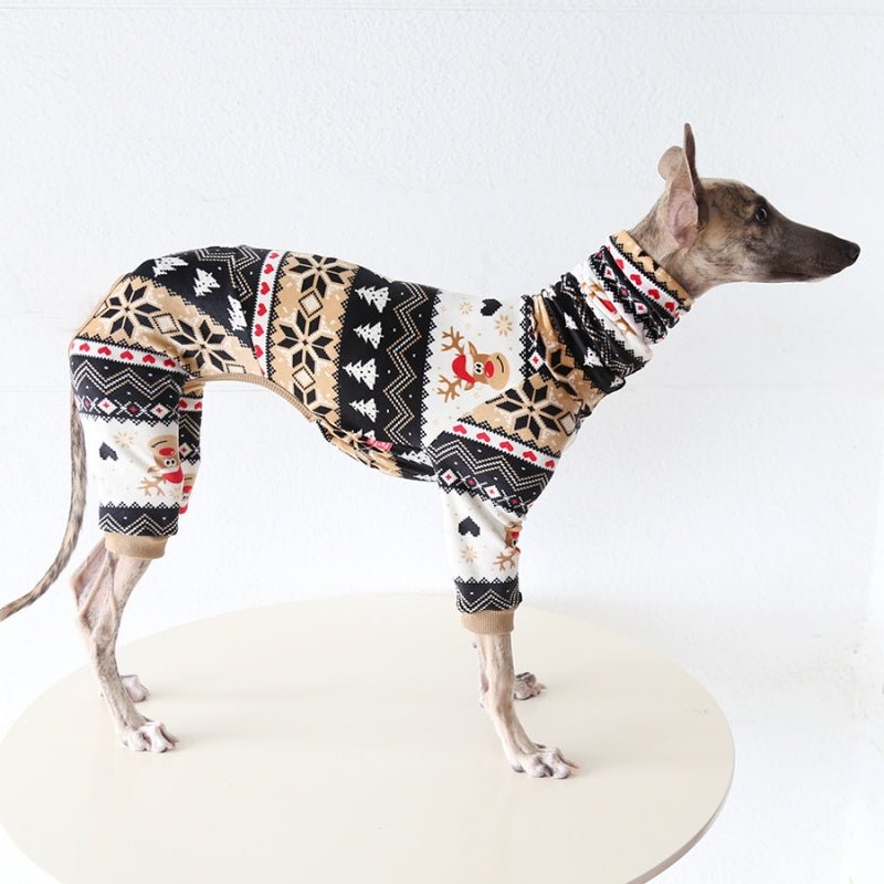 Christmas Onesie for Italian Greyhound Whippet Dog Clothes - PIKAPIKA