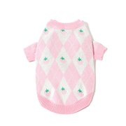 Christmas Sweater Holiday Festival Dog Clothes Pink - PIKAPIKA